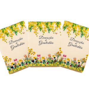 Kit 3 Cadernos Flores da Bíblia - Acácia