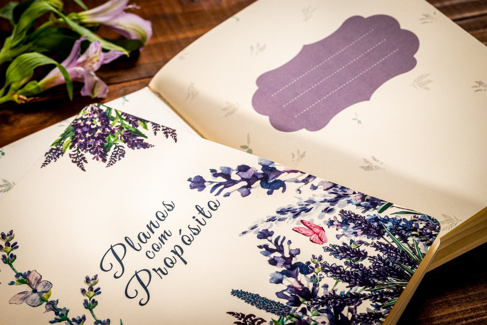 Papel da Fé Coleção Flores da Bíblia