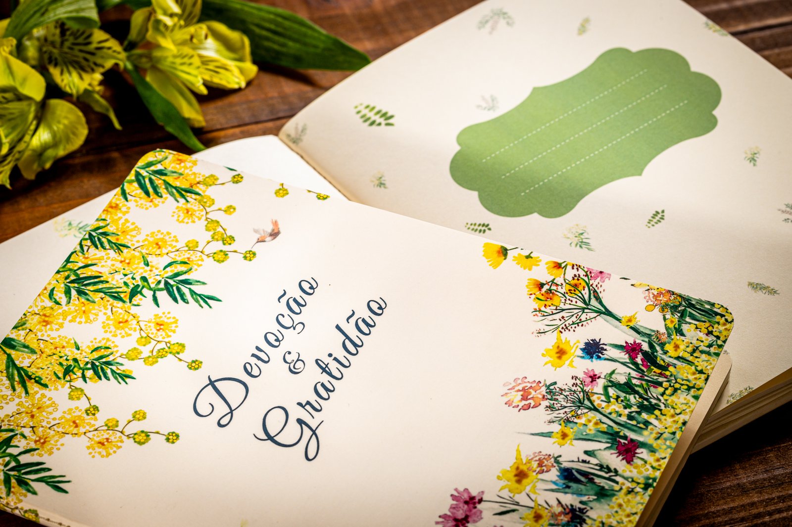 Papel da Fé Coleção Flores da Bíblia